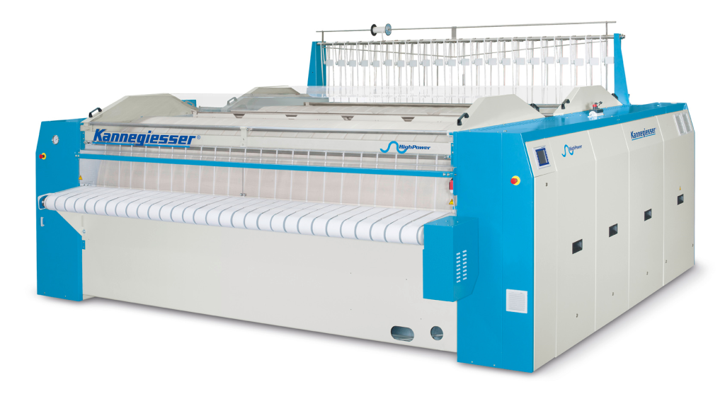Kannegiesser ETECH’s HPM Ironer Maximum Throughput, Minimum Footprint