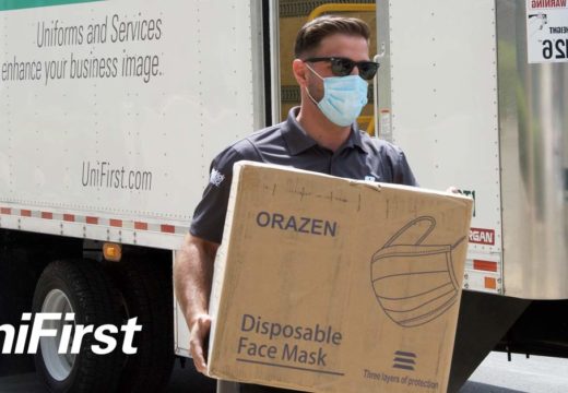 UniFirst Donates 250,000+ Masks to Small Business