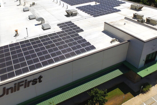 UniFirst Completes Solar Panel Project
