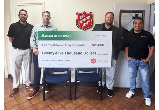 Alsco Donates to Texas Flood Relief