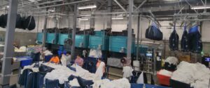 In addition to the tunnel washer and extractor press, Metro Laundry Service utilizes LAVATEC gas dryers as part of its operation.