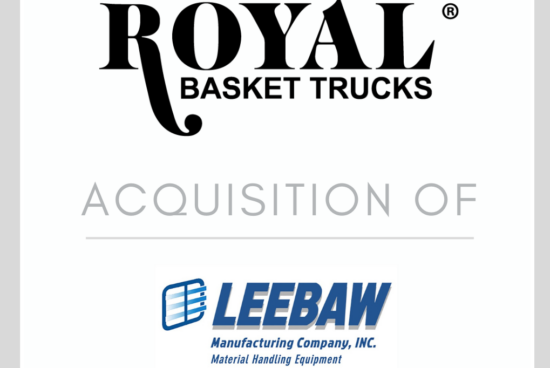 Royal Basket Trucks Acquires Leebaw Manufacturing