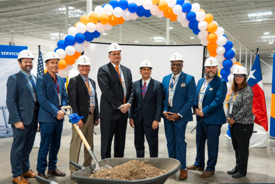 Prudential Overall Supply Celebrates Groundbreaking